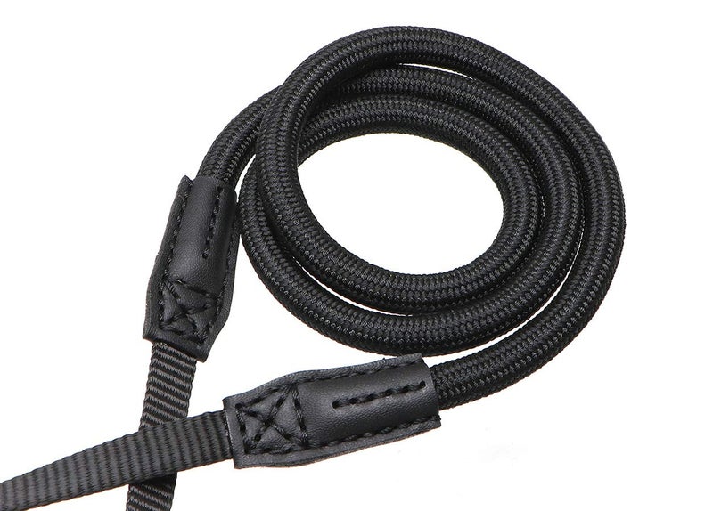 HITHUT Quick Release Camera Neck Strap Shoulder Strap Belt for Mirrorless Digital Cameras Climbing Rope with Quick Release QD Loops Connector with O-Ring Adjustable Length 30-53inch Black - Image 5